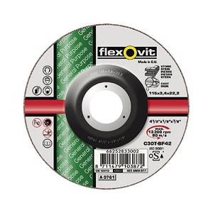 General Purpose Cutting Discs- Flexovit C 30 T-BF42